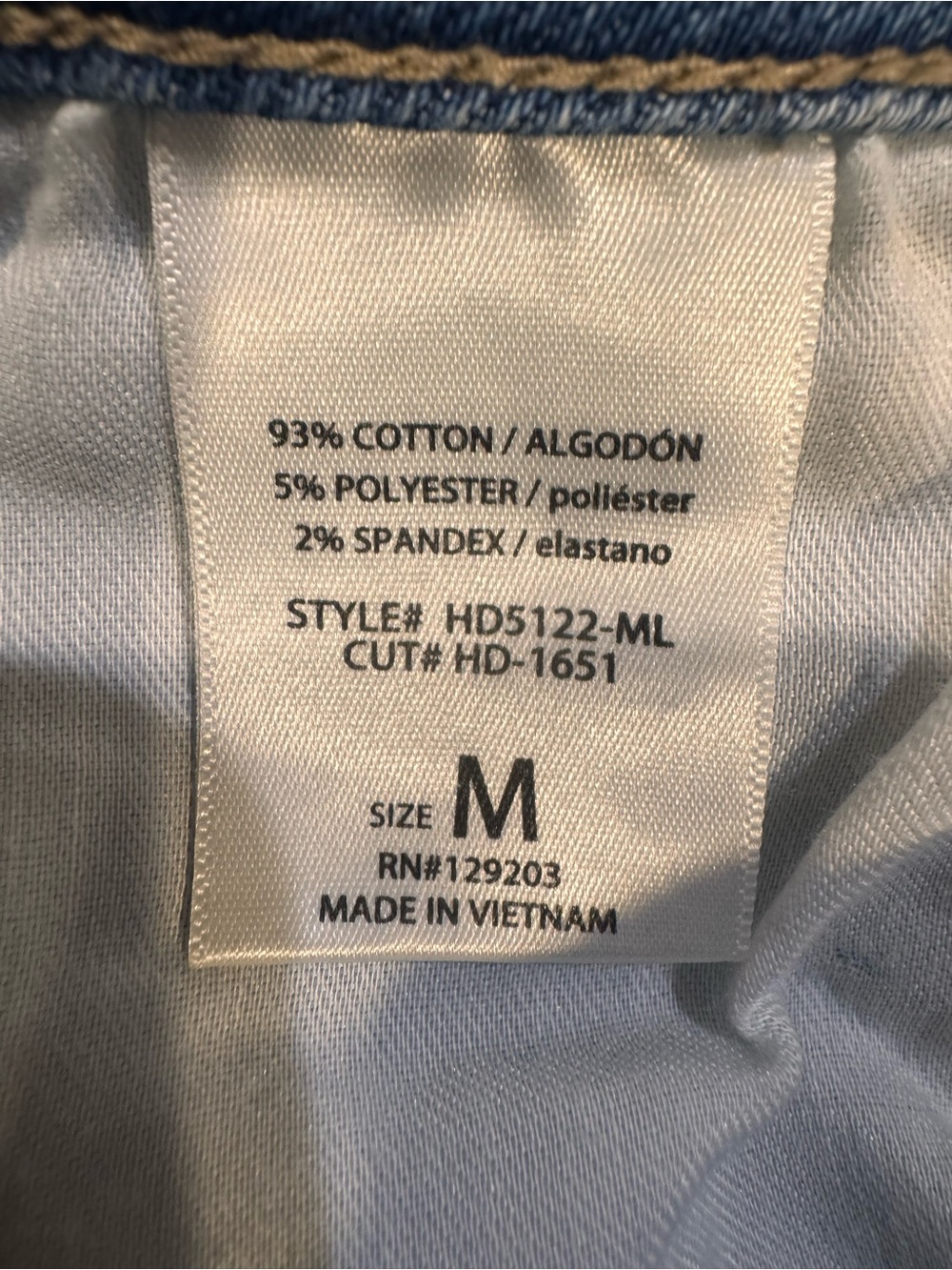 Classic Light Blue Denim Midi Skirt with Side Slit - Picture 7 of 8